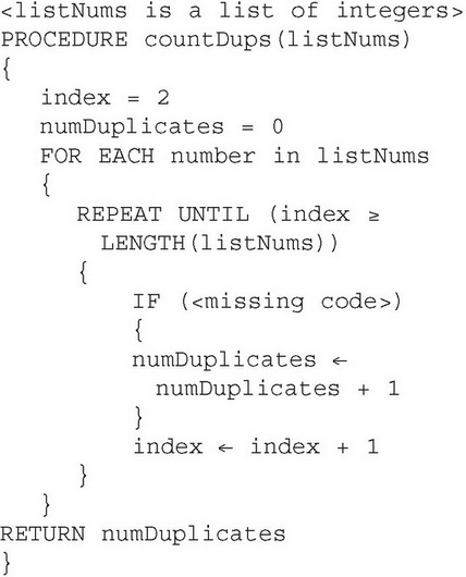 AP Computer Science Principles Practice Question 283: Answer and ...